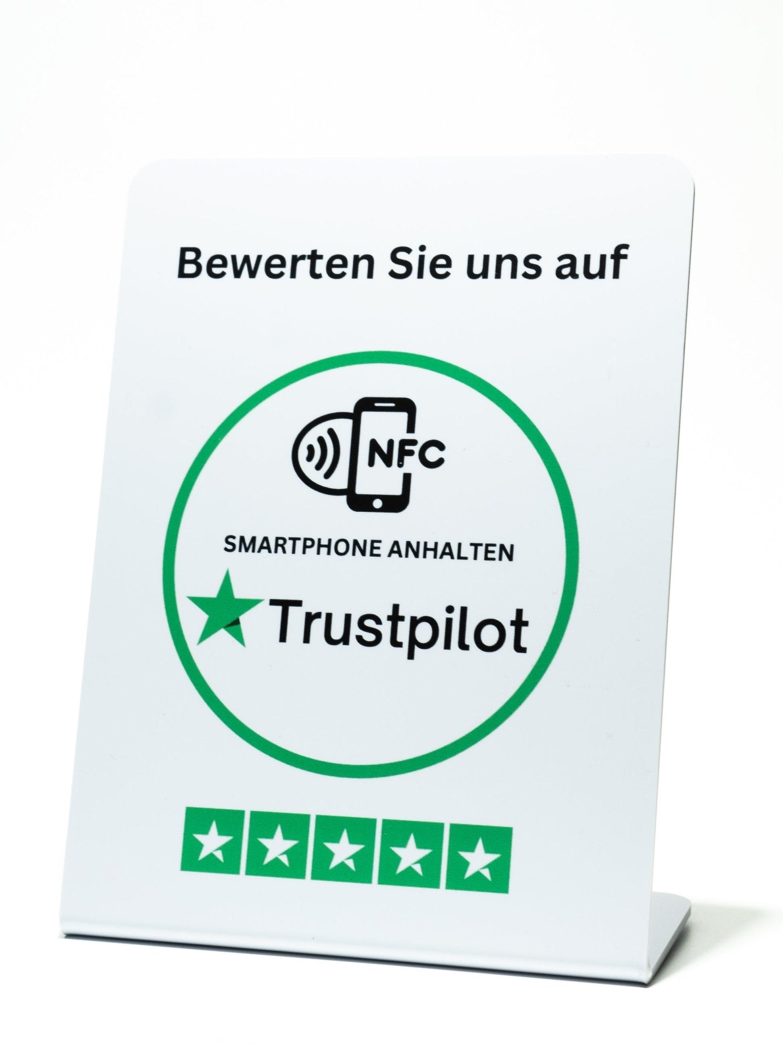 NFC - Aufsteller für mehr Trustpilot Bewertungen - Custom Ratings